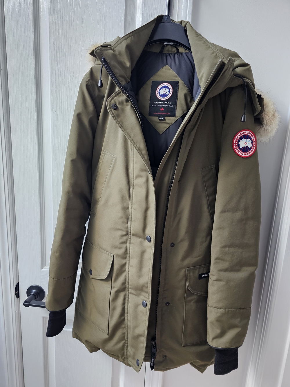 Canada Goose Women’s Olive Green Parka Jacket